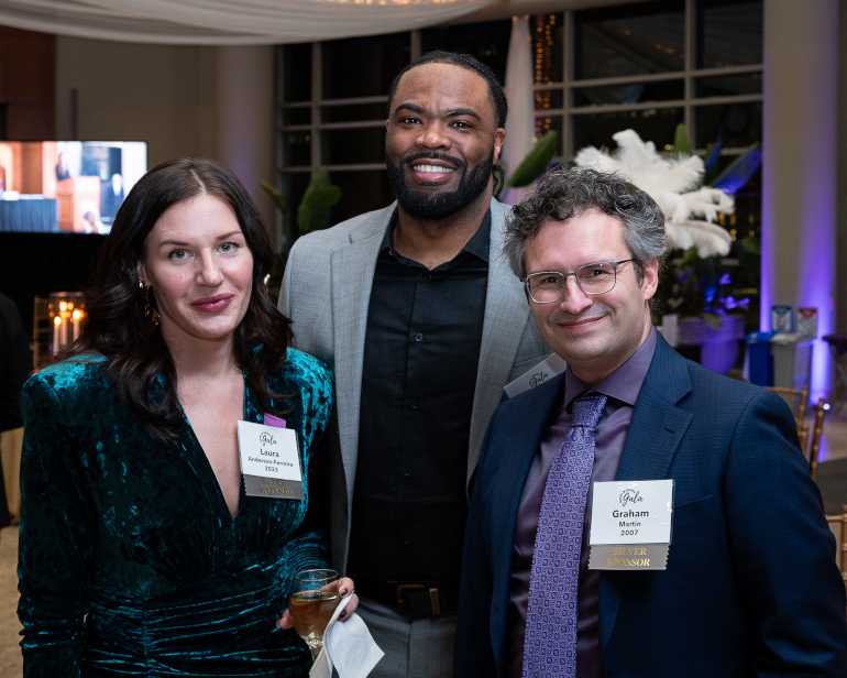 Three Gala attendees