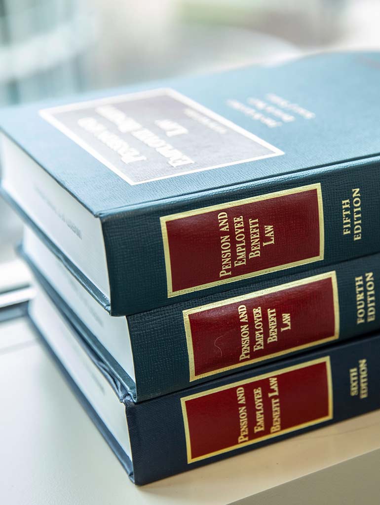 Stack of Law Books