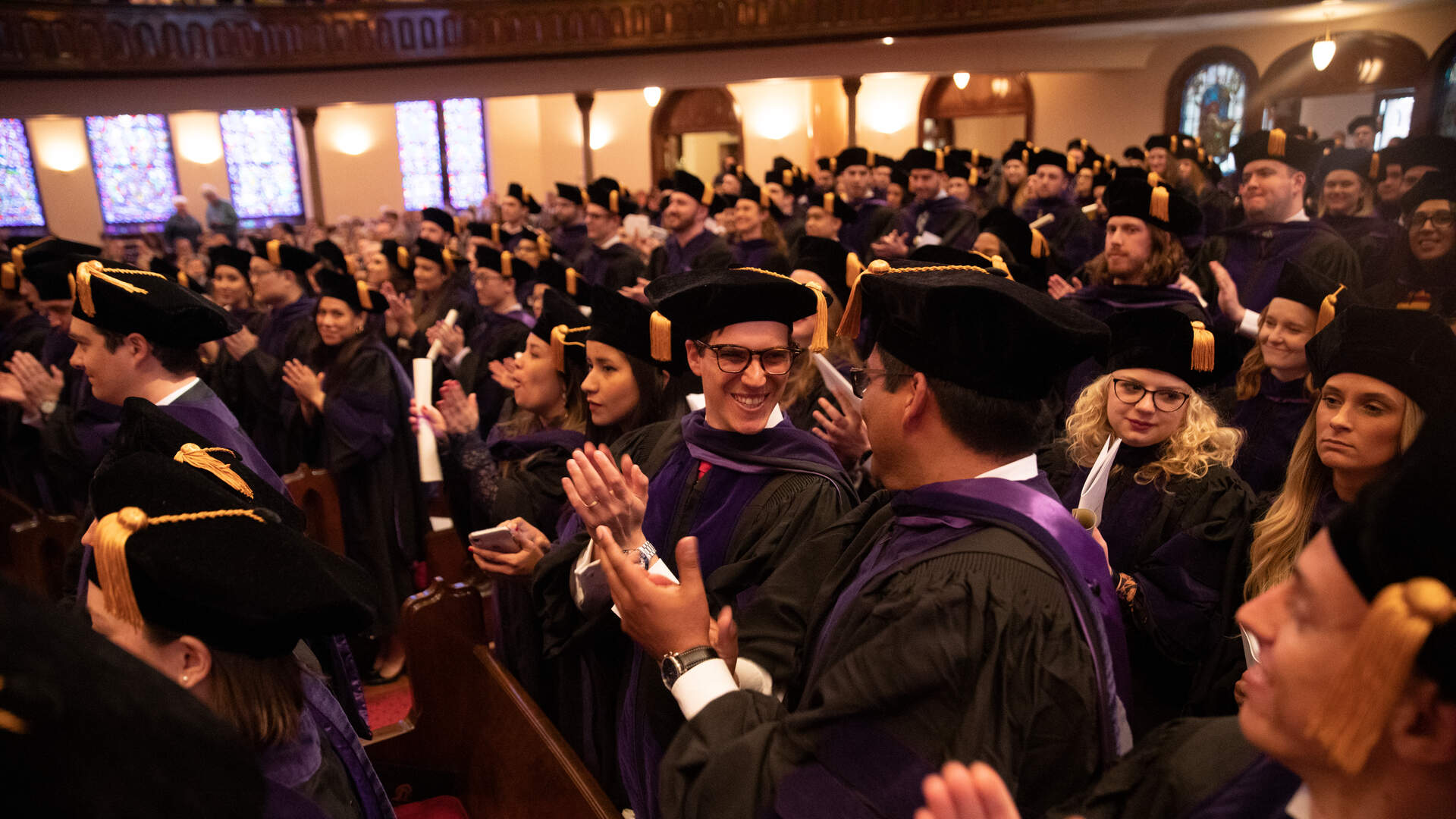LLM students celebrate at commencement